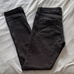 South Pole Women's Black Straight Leg Jeans